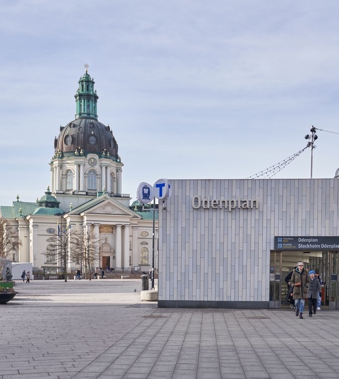 Odenplan, Stockholm - Street View