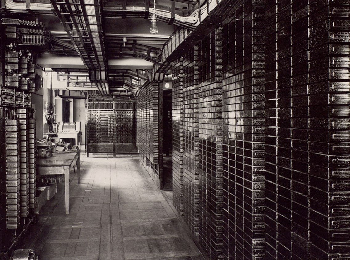 Södra Vasa Telefonstation historisk vy